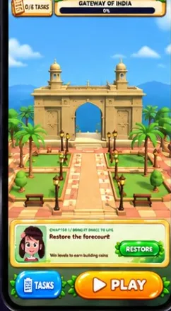 Gateway of India world inside Jolly Friends